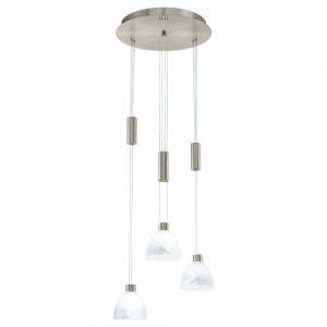 Corpuri de iluminat moderne Nv-Hl-3 Rund Nickel-M-Alab-'Oristano' Eglo 91607