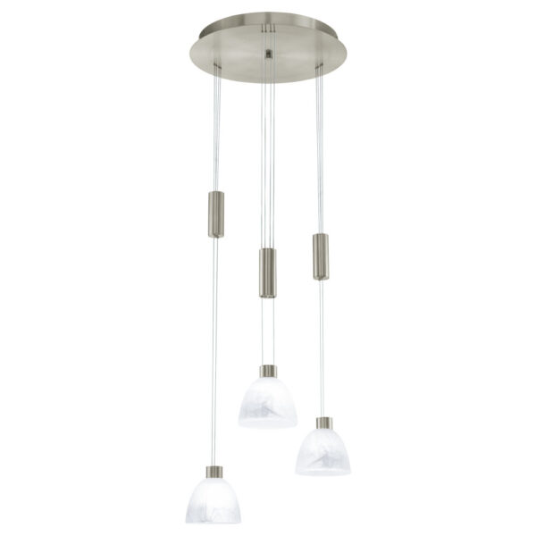 Corpuri de iluminat moderne Nv-Hl-3 Rund Nickel-M-Alab-'Oristano' Eglo 91607