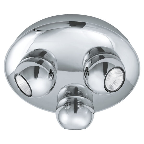 Spoturi iluminat Plafoniera 3X50W Gu10 Crom 'Norbelo' Eglo 91612