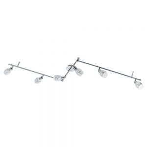 Spoturi iluminat Ls-6 Chrom-Weiss-Chrom 'Nabao' Eglo 91799