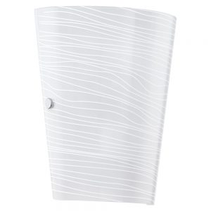 Aplica EGLO CAPRICE 91856 - E27 1X60W - Sticla satinata - Crom