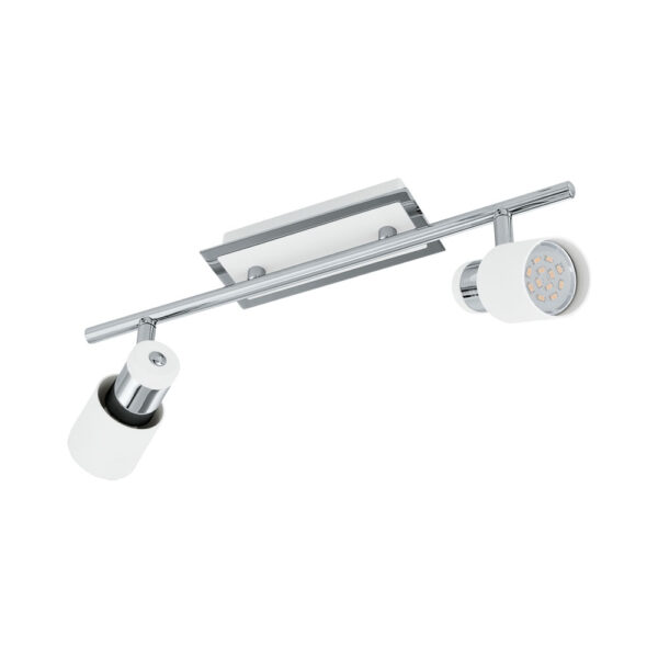 Plafoniera EGLO DAVIDA 92085 - GU10 2X5W - Otel - Crom - Alb
