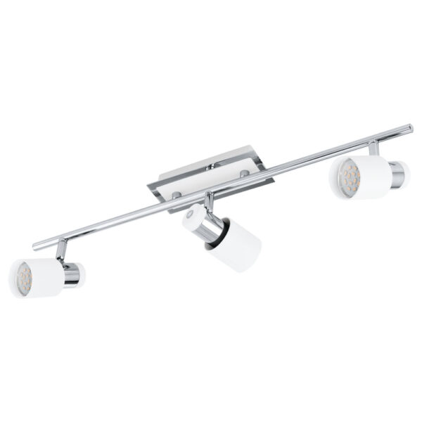 Plafoniera EGLO DAVIDA 92086 - GU10 3X5W - Otel - Alb - Crom