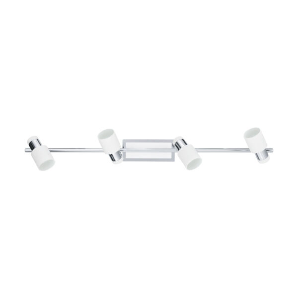 Plafoniera EGLO DAVIDA 92087 - GU10 4X5W - Otel - Alb - Crom