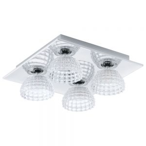 Banda LED-Dl-4 Chrom-Klar 'Frossini' Eglo 92216