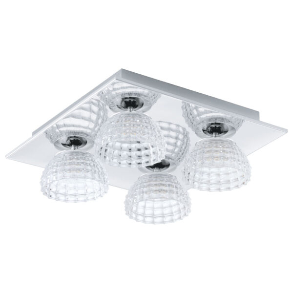 Banda LED-Dl-4 Chrom-Klar 'Frossini' Eglo 92216