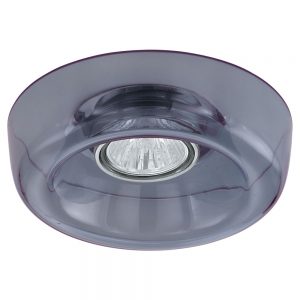 Spoturi iluminat Spot Incastrabil 1 Bec Gu10 Negru-Transp Eglo 92272