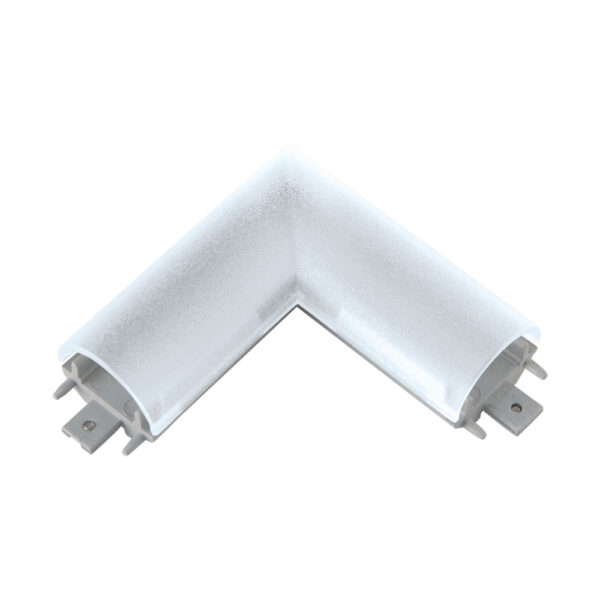 Banda LED Conector 90 Grade Argintiu Pentru Banda Eglo 92326