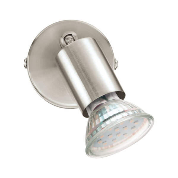 Aplica EGLO BUZZ 92595 - GU10 1X3W D60mm - Otel - Nichel Mat
