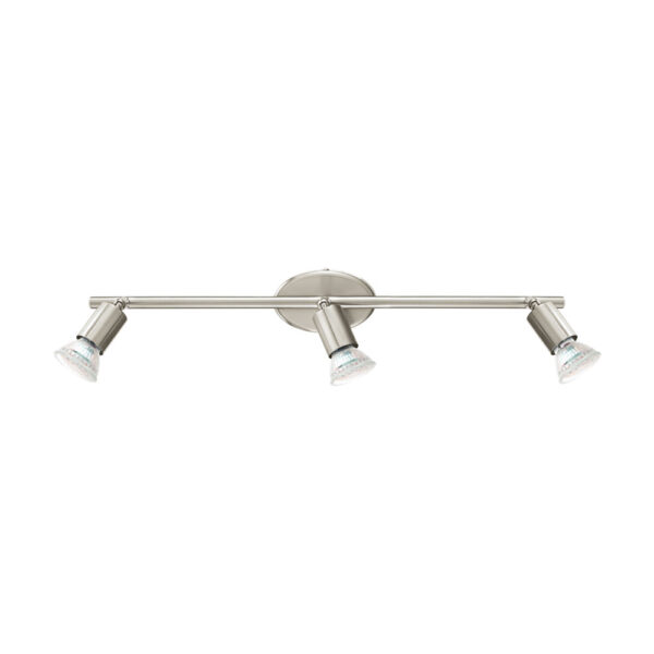 Plafoniera EGLO BUZZ-LED 92597 - GU10 3X3W - Otel - Nichel Mat