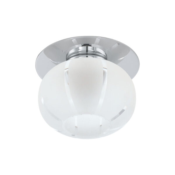 Spoturi iluminat Einbaul-1 G4 Chrom-Sat-Klar 'Tortoli' Eglo 92686