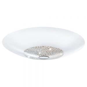 Aplice iluminat Plafoniera 3 Becuri E27 Alb-Clar 'Elera Eglo 92713