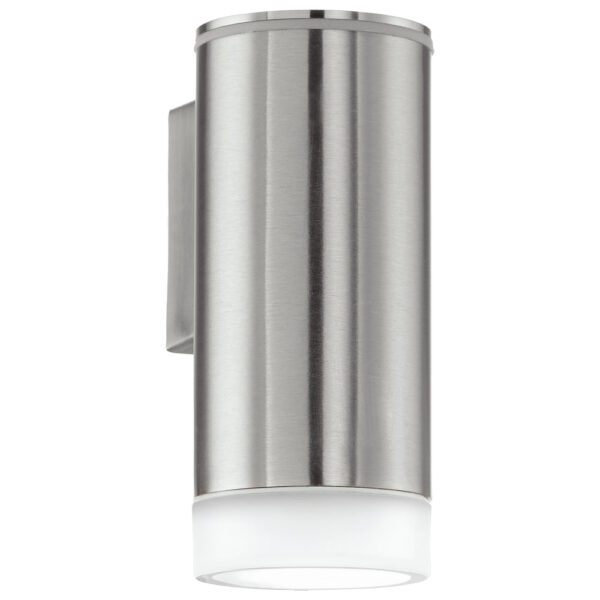 Corpuri de iluminat exterior Aplica 1 Bec Gu10 Led Inox-Sat- 'Riga-Le Eglo 92735