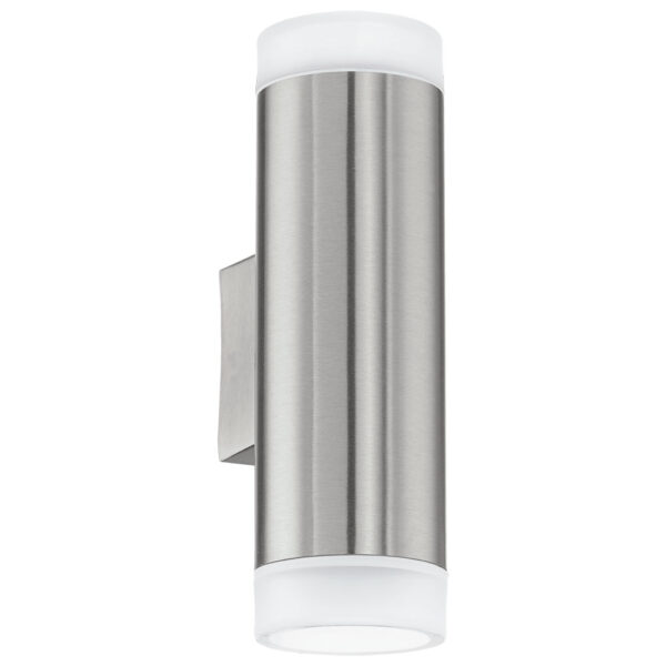 Aplica exterior EGLO RIGA-LED 92736 - GU10 2X3W 4000K IP44 - Inox - Satinat