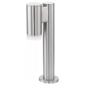 Corpuri de iluminat exterior Stalp  1 Bec Gu10 Led H-355 Inox-Sat- 'Ri Eglo 92737
