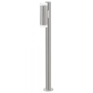 Corpuri de iluminat exterior Stalp  2 Becuri Gu10 Led H-805 Inox-Sat- Eglo 92738