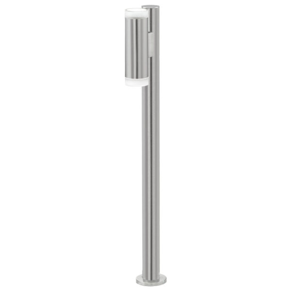 Corpuri de iluminat exterior Stalp  2 Becuri Gu10 Led H-805 Inox-Sat- Eglo 92738