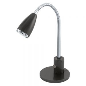 Veioza EGLO FOX 92873 - GU10 1X3W - Otel - Crom - Antracit