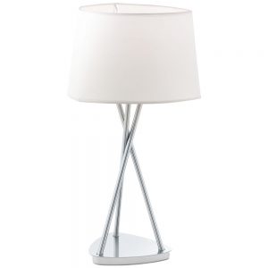 Veioze-Veioza 1 Bec E27 Nichel Mat-Crem 'Belora Eglo 92893