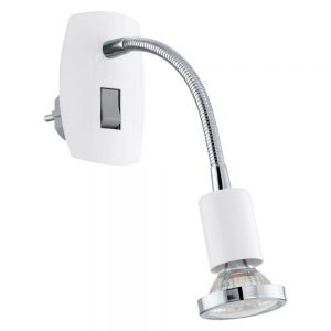 Spot priza EGLO MINI 4 92934 - GU10 1X3W 3000K