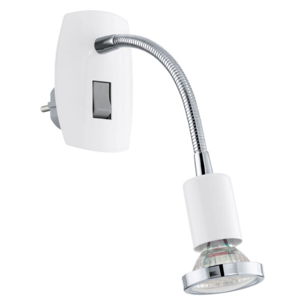 Spot priza EGLO MINI 4 92934 - GU10 1X3W 3000K