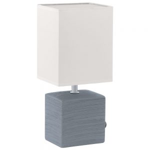 Veioza EGLO MATARO 93044 - E14 1X40W - Ceramica -Textil - Alb