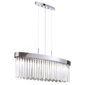 Corpuri de iluminat interior Lustra 7 Becuri G9 Crom-Satinat-Clar 'To Eglo 93062