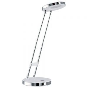 Veioza EGLO GEXO 93077 - LED 3W 220lm 3000K D125mm - Otel - Plastic - Alb - Crom