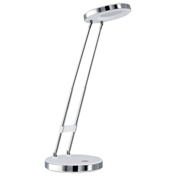 Veioza EGLO GEXO 93077 - LED 3W 220lm 3000K D125mm - Otel - Plastic - Alb - Crom