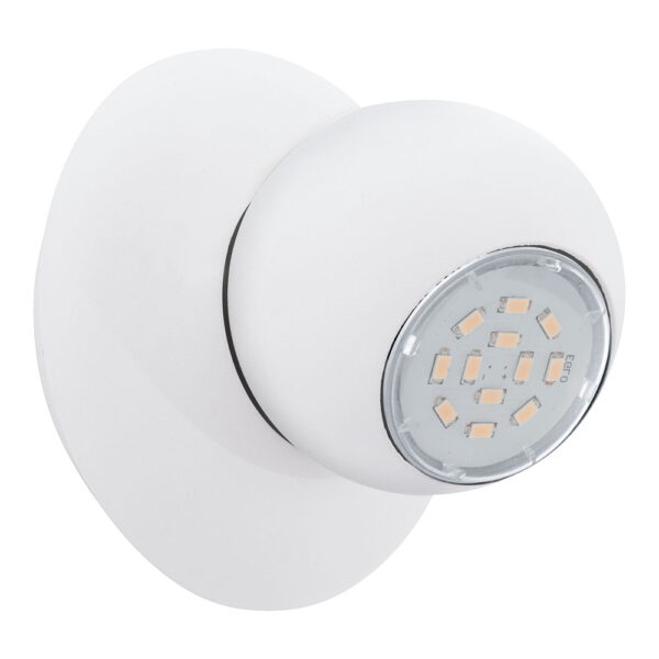 Spoturi iluminat Spot 1 Bec Gu10 Led Alb 'Norbelo 3' Eglo 93167