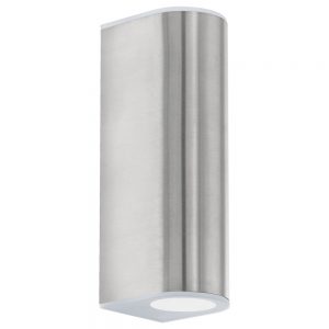 Corpuri de iluminat exterior Aplica - Plafoniera 2 Becuri Led Inox 'C Eglo 93271