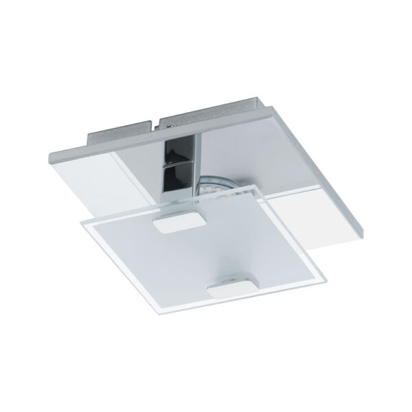 Aplice iluminat Spot 1 Bec Led Crom Sat-Clar 'Vicaro' Eglo 93311