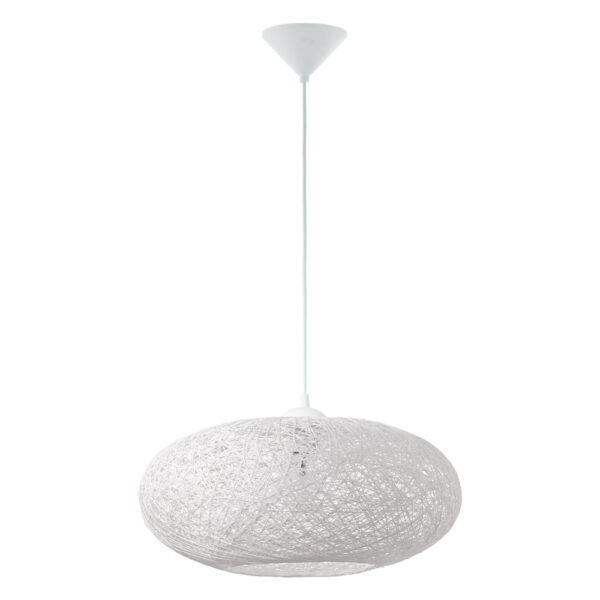 Pendul EGLO CAMPILO 93373 - E27 1X60W D450mm - Alb
