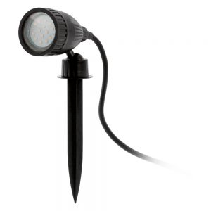 Proiector exterior EGLO NEMA 1 93384 - GU10-LED 1X3W IP44 - Negru