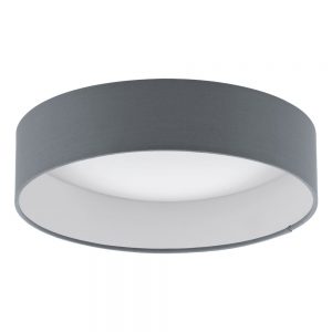 Plafoniera EGLO PALOMARO 93395 - LED 11W 950lm 3000K D320mm - Textil - Antracit