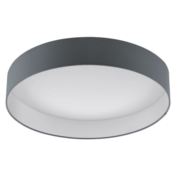 Plafoniera EGLO PALOMARO 93397 - LED 24W 2100lm 3000K D500mm - Textil - Antracit