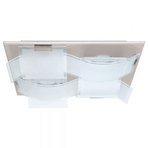 Corpuri iluminat Crystal Design Plafoniera 4 Becuri Nichel Mat-Satinat-C Eglo 93398