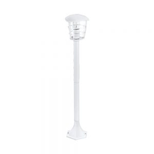 Stalp exterior EGLO ALORIA 93404 - E27 1X60W IP44 - Alb