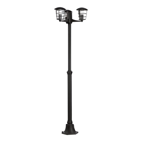 Stalp exterior EGLO ALORIA 93409 - E27 3X60W IP44 D480mm - Negru