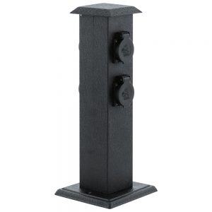 Stalp exterior EGLO PARK 4 93426 - IP44 - Negru