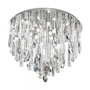 Plafoniera EGLO CALAONDA 93433 - G9 8X33W D580mm - Cristal - Transparent