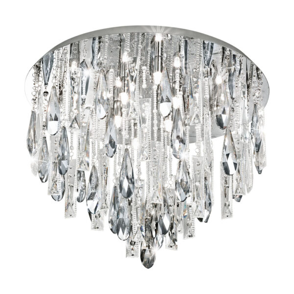 Plafoniera EGLO CALAONDA 93433 - G9 8X33W D580mm - Cristal - Transparent