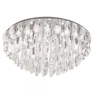 Plafoniera EGLO CALAONDA 93434 - G9 10X33W D760mm - Cristal - Transparent