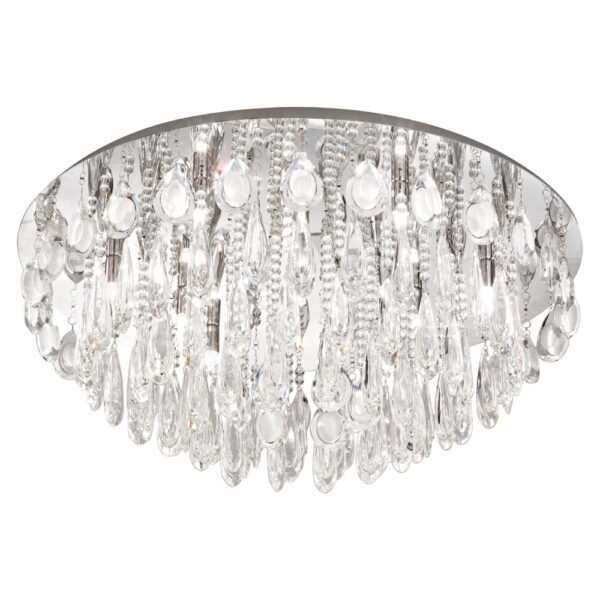 Plafoniera EGLO CALAONDA 93434 - G9 10X33W D760mm - Cristal - Transparent