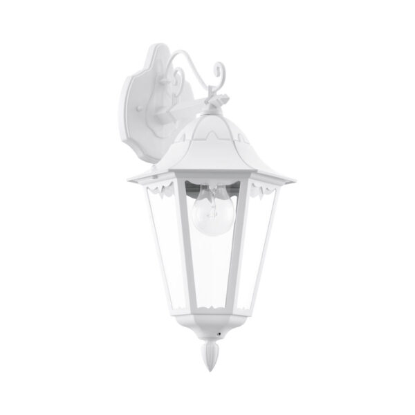 Aplica exterior EGLO NAVEDO 93445 - E27 1X60W IP44 - Sticla - Alb