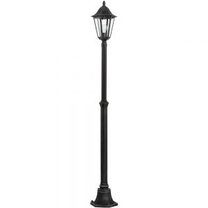 Stalp exterior EGLO NAVEDO 93464 - E27 1X60W IP44 D230mm - Argintiu Patinat - Negru
