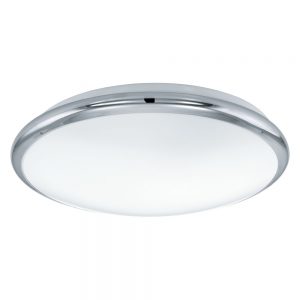 Plafoniera EGLO MANILVA 93496 - LED 11W 950lm 3000K D300mm - Otel - Alb