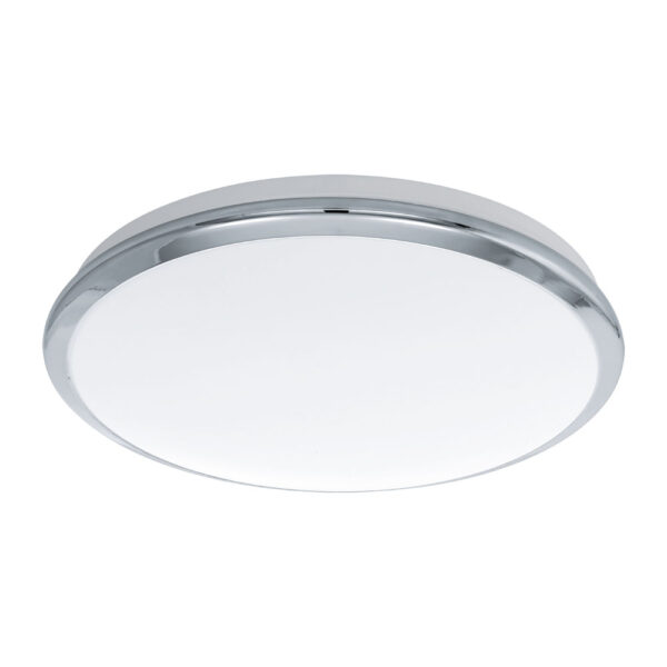 Aplice iluminat Aplica - Plafoniera Led Crom-Alb 'Manilv Eglo 93497