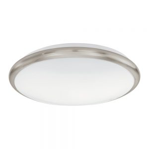 Plafoniera EGLO MANILVA 93498 - LED 11W 950lm 3000K D300mm - Otel - Alb