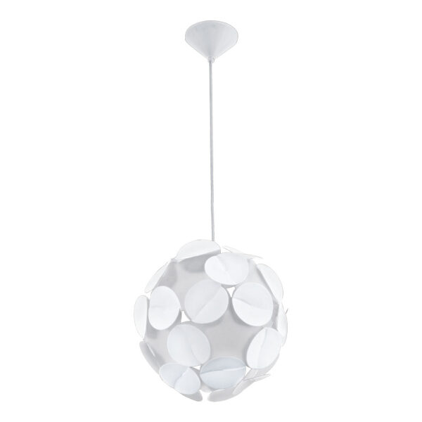 Corpuri de iluminat interior Pendul 1 Bec E27 Alb 'Altovia' Eglo 93563